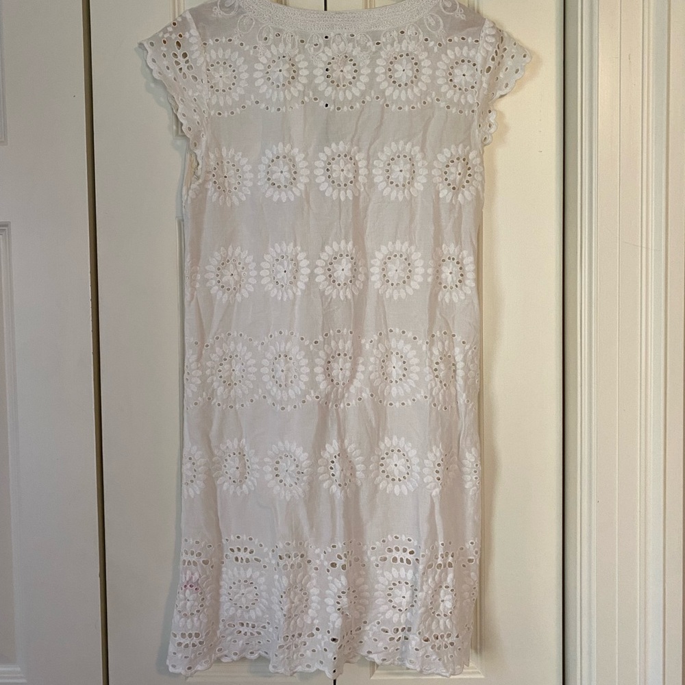 Calypso St Bart white sundress/ cover up. - Picture 2 of 4